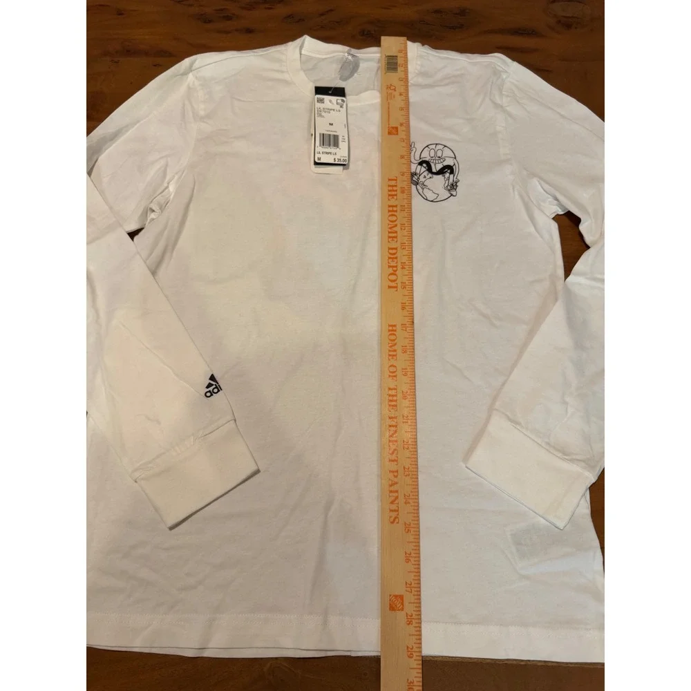 Adidas Long Sleeve Basketball Shirt DX7015 Men's Medium